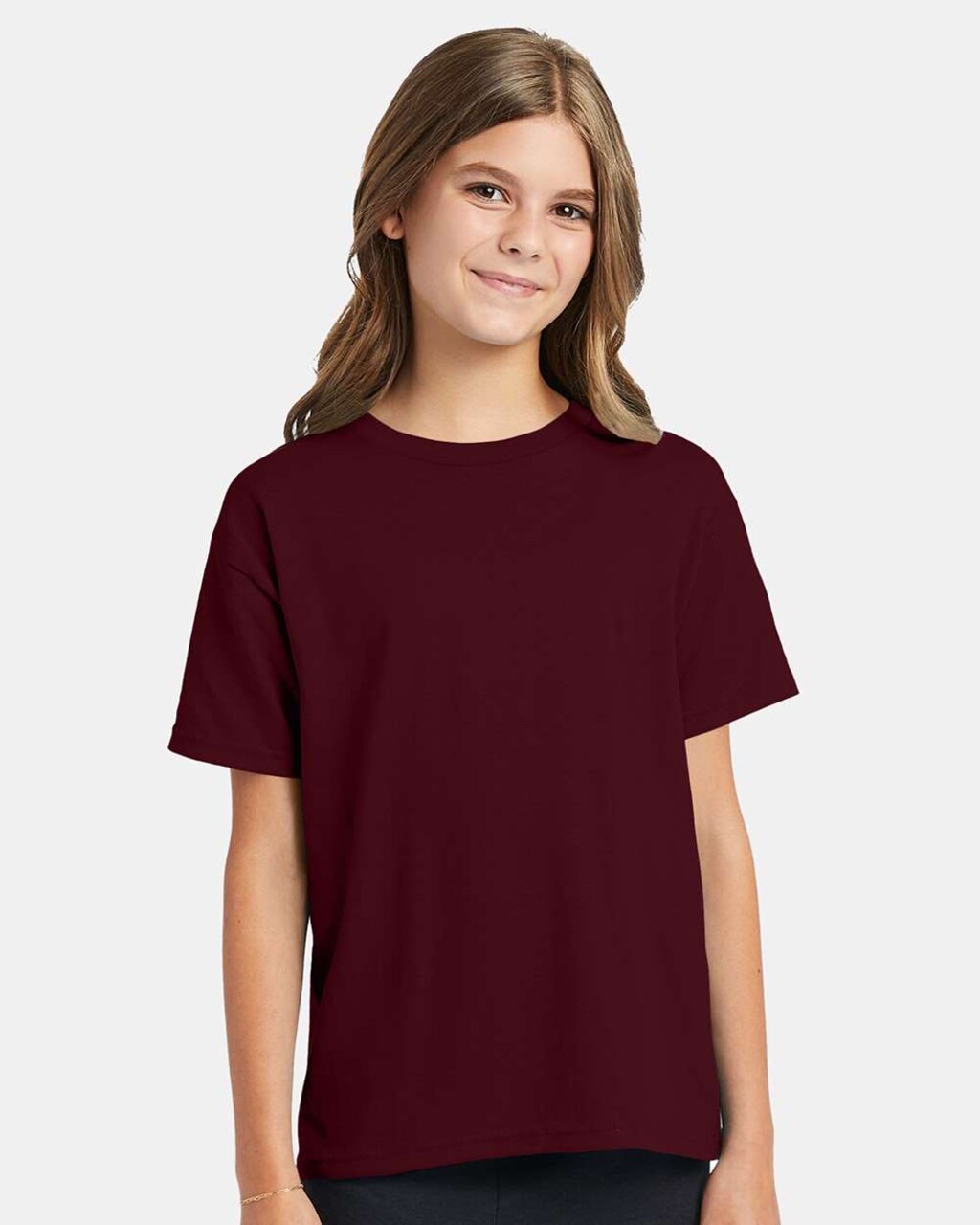 Youth EcoSmart Crewneck T-Shirt for School, Sports & Summer Outfits
